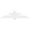 Ekena Millwork Redmond Architectural Grade PVC Gable Bracket, 72"W x 18"H x 6"D x 6"F, 6/12 Pitch GBP072X18X0606RED00 - alternate 5